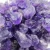 Import Transparent high-quality natural Brazilian amethyst with original rough small particles mineral crushed stone Unpolished crystal from China