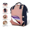 Travel 3 In 1 tote changing pad waterproof polyester backpack diaper bag
