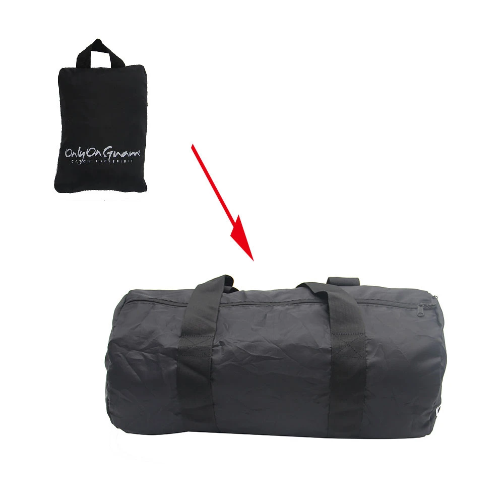 Travel Bags Leisure Waterproof Duffle Foldable Bag Portable Lightweight Folding for Sports Custom Black Duffel Bag