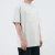 Import TS182  T-shirt Men 100% Cotton Mens Summer Oversized Boxy Fit Tee Shirt Tops Tee High Street Streetwear from China