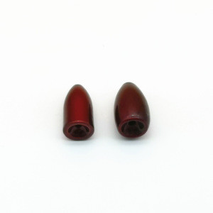 Tungsten Flipping Weights&Worm Bullet Weights Plain/Black/Red/Green/Brown Color