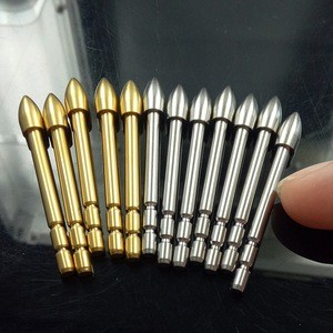 Tungsten steel Glue-in Archery Hunting Bullet Arrow Point 120 grains for X10 and other 3.2mm Shaft