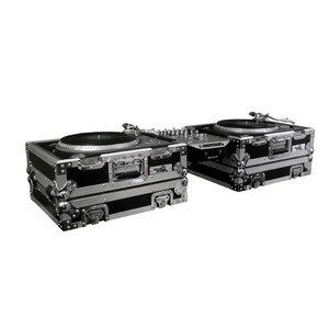 Turntable Travel  Flight Road Case with Pull Out Handle