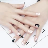 TZ-C54 Quick Nail Art Artificial Fingernail 24PCS Fake Nails Wholesale