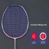 Ultra LIGHT 8U professional full carbon graphite badminton racket