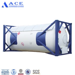UN Portable T50 Liquid Chlorine Storage and Transportation Tank Container