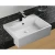 Import Under mount stone rectangle wash basin sink  hotel bathroom decoration ceramic hand wash basin from China