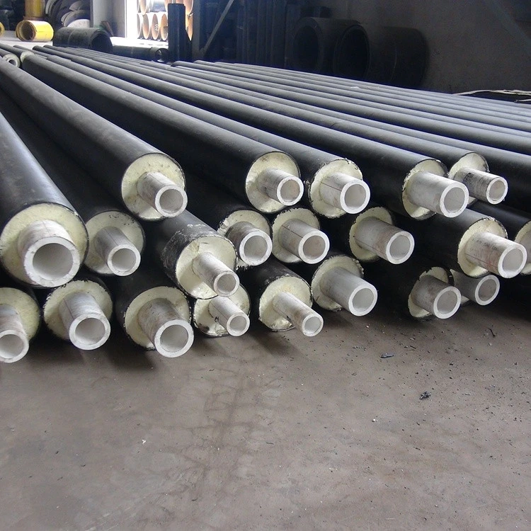 underground pre insulated Composite plastic ppr pvc plastic insulated pipe for hot and cold water