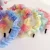 Import UNIQ Tie Dye Girls Head Band Hair Accessories Organza Rainbow Kids Headband from China