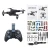 Import Unmanned aerial vehicle drone with camera and hand controllers rc plane rtf 2.4g radio control toys drone aircraft small drone from China