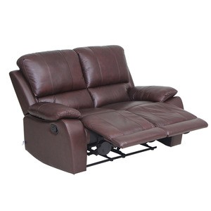 USA Stock Classic Leather Sofa,genuine leather sofa 2 Seater Luxury comfortable sofa