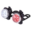 USB Rechargeable LED Bike Lights Set Headlight Taillight Caution Bicycle Lights
