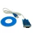 Import USB to rs232 serial port line USB to DB9 pin male connector USB Serial Port Line computer support Win7-Win10 from China