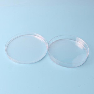 use of round plastic culture dish and petri dish