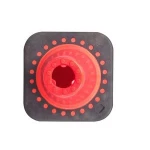 Used orange traffic cone colored traffic cones for roadway safety
