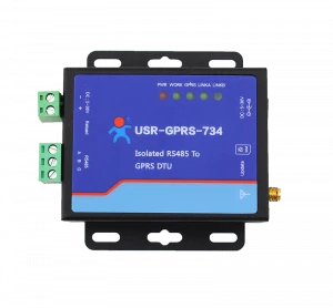 USR-734 IOT cellular modem rs485, GSM Modem with RS485 Port Serial RS485 GPRS GSM Modem for Smart Meter Reading