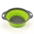 Import USSE Wholesale BPA Free Eco Kitchen Draining Basket Strainer Collapsible Silicone Colander from China