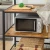 Import VASAGLE Industrial Rustic Brown Kitchen Bakers Rack Cupboard Adjustable Microwave Oven microwave Stand Shelf Rack from China