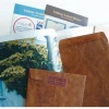 Vintage distressed color Kraft paper envelopes Paper bags Painted Brown envelopes