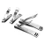 Import VW-NC-164 Most Popular Nail Cutter Stainless Steel Nail Clipper Scissor Set from China