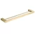 Import Wall-hung gold bathroom accessories set black toilet paper holder stainless steel coat Hook from China