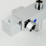 wall mounted thermostatic bathroom shower faucet mixer