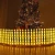 Import Waterproof Christmas Tree Decoration Led Fence Barrier Stockade Light 2023 Solar Garden Light Outdoor fence post solar lights from China