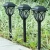 Import Waterproof Solar Garden Lamp Patio Lawn Lamp Outdoor Courtyard Decoration Led Light Floor Lamp Path Automatic Sensor Auto On Off from China