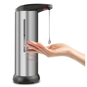 Waterproof Stainless Steel Liquid Soap Dispenser Hand Sanitizer Dispenser Automatic