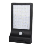 Wetop 36 LED Solar Lights Dim to Bright Motion Sensor Outdoor Wall Light Security Light Night for Gutter Patio Garden Path