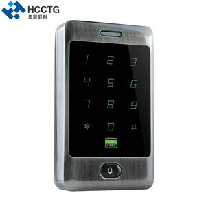 WG26/34 125KHZ ID Card Access Control Touch Screen Metal Door Lock Machine Keypad C30