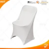 White black ivory spandex chair covers for weddings