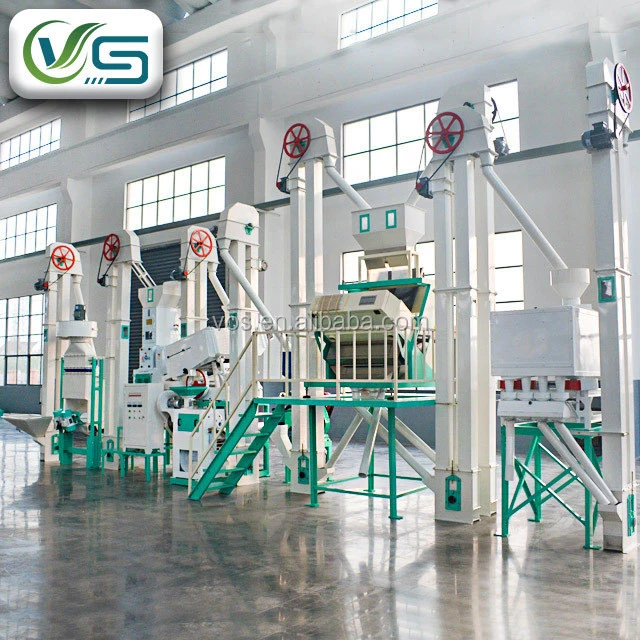 Whole production line rice mill milling machine