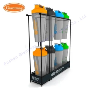 Wholesale 2 Tier Iron Wire Table Counter Cup Mug Holder Stand Display Rack
