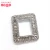 Import Wholesale 2020 Fashion Women&#39;s Wedding Square Rhinestone Glass Shoe Clip,Crystal Clip For Shoes,Handmade Shoe Clips from China