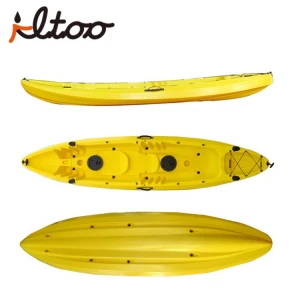 Wholesale 2+1 sit on top 3 person kayak for fishing