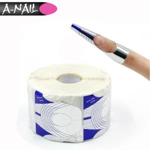 Wholesale  Best Selling Fish Shape Nail Form For Self Adhesive Nail Extension