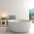 Import Wholesale Bath supplies,White Artificial Stone Bathtub(Round) BS-8615 from China