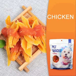 Wholesale Chicken Around Potato Snacks Pet Food Dog Snacks Chicken Breast Jerky