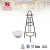 Import Wholesale chinese ceramics other flat ware, dessert cup set with iron stand from China