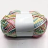 wholesale cotton and acrylic blend weight hand knitting wool yarn for baby with multi colors