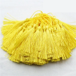 Wholesale cotton silk fringe rayon tassels for making jewelry