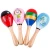 Wholesale Custom Bulk Colorful Wooden Fiesta Maracas WIth Musical Instrument Functions
