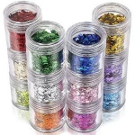 Wholesale Custom Festival Party Face Body Hair Nail Glitter Colors Holographic Chunky Glitter