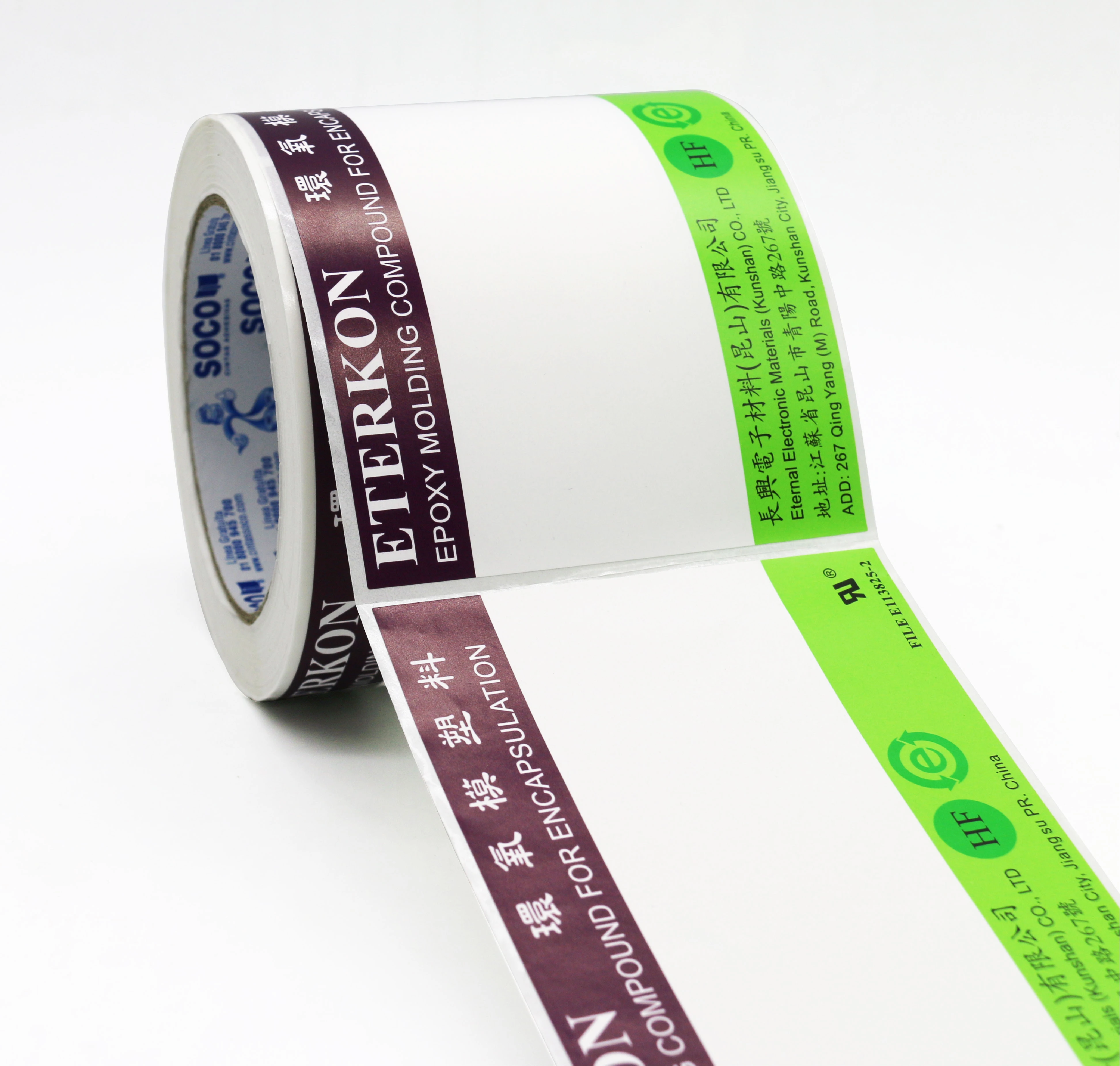 Wholesale Custom Label Sticker Product Information Special Paper Sticker With Logo Square Shaped Writable Waterproof
