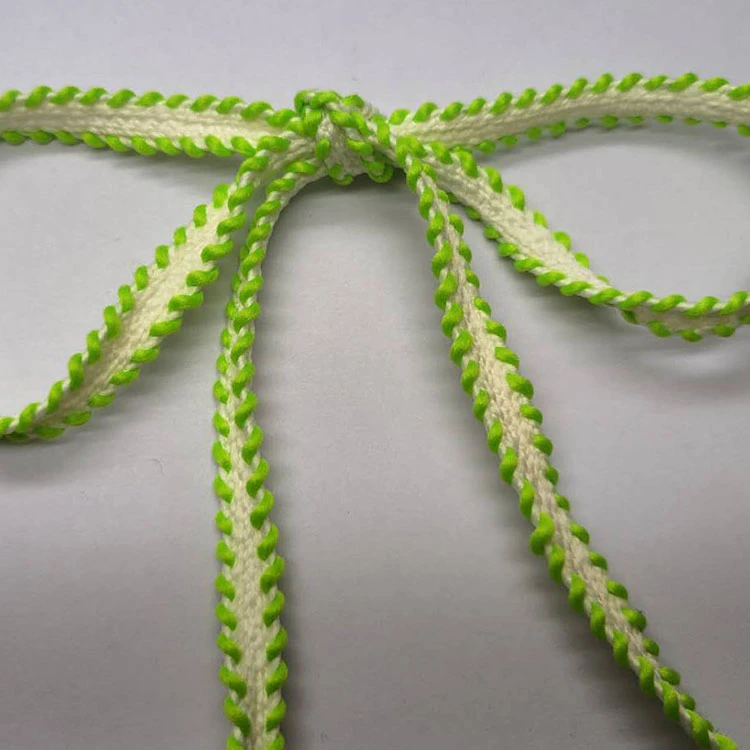 Wholesale Eco-Friendly Braided Flat Drawstring Cord Twist rope