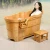 Import wholesale freestanding wooden bath tub price from China