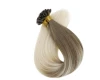 Wholesale 100% Full Cuticle Russian Remy Keratin U Tip Pre Bonded Human Hair Extension For Hair Salons