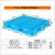 Import Wholesale High Quality Industrial Heavy Duty Large Stackable Reversible Plastic Pallet from China