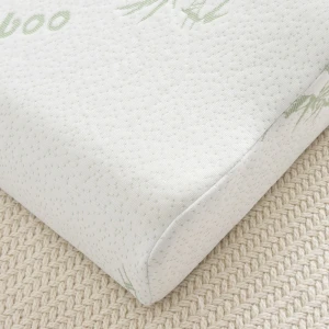 Wholesale in stock Memory Foam Pillow Sleeping Comfortable Pillow with Bamboo Cover YSDK0013